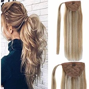 LaaVoo 14 inch Wrap Ponytail Extension